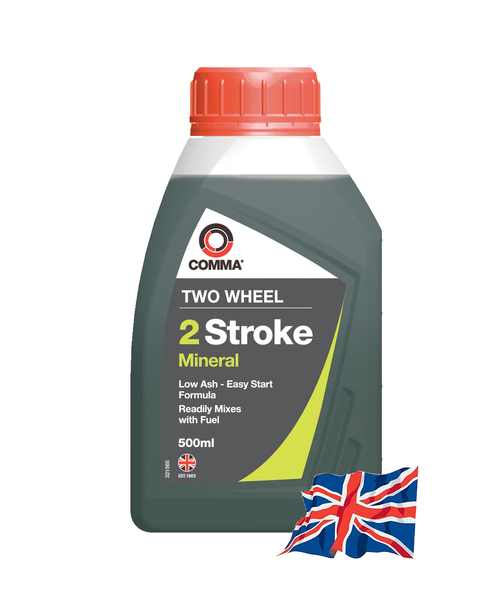 COMMA TWO STROKE OIL (0.5L) масло моторное! (минер.) 2-х такт. API TC,JASO FB, ISO L-EGB