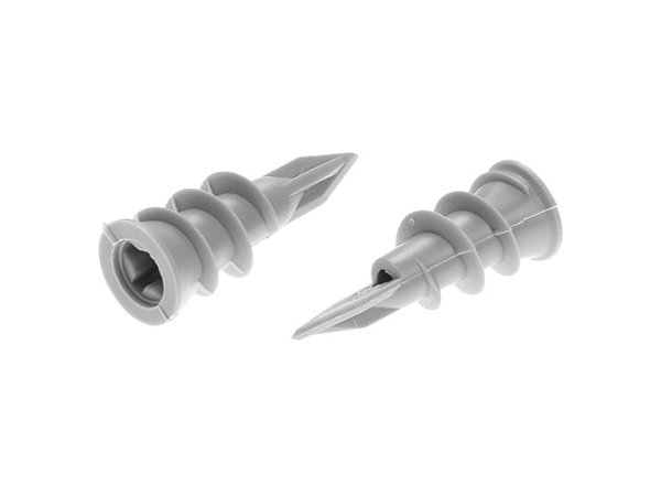 Дюбель пластмассовый для ГКЛ DRIVA 12х32 мм, сверло (250 шт в карт. уп.) STARFIX (SMC2-57300-250)