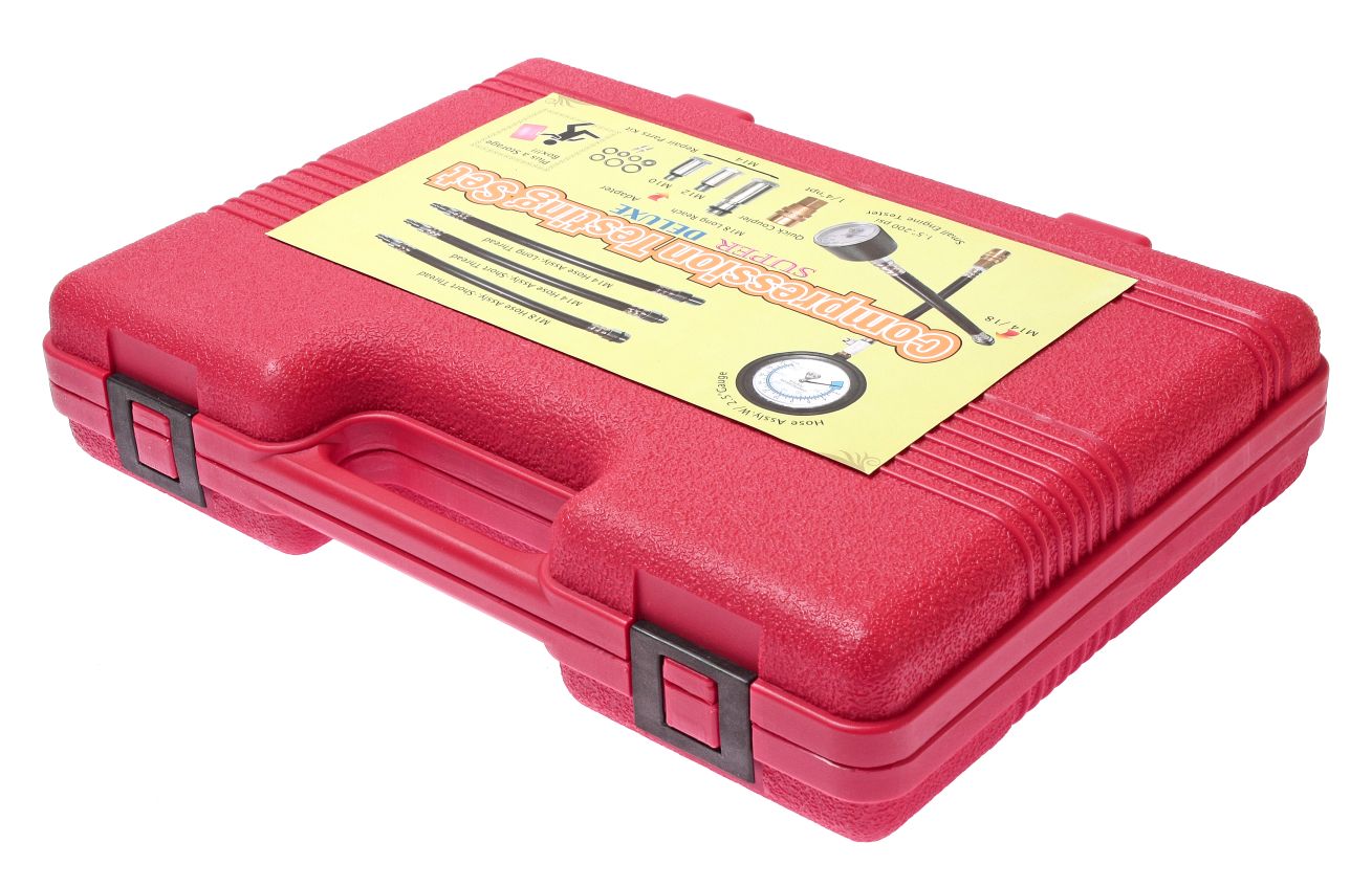 Компрессометр для бензиновых двигателей с набором адаптеров JTC /1/10