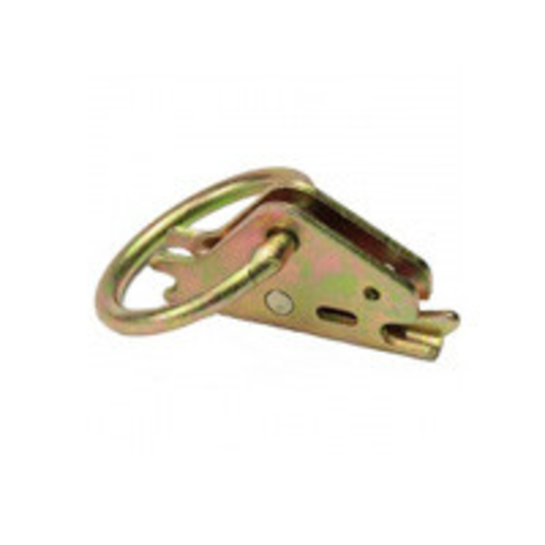 концевое крепление для такелажной рейки! с кольцом, 50х80х13мм