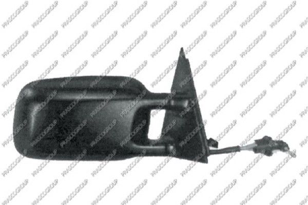 VG0507113 Зеркало в сборе механическое правое / VW Passat-III/IV 88~97