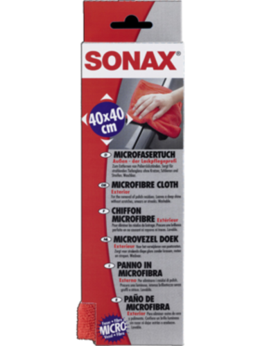 SX416 200 салфетка из микрофибры! для полировки кузова и удаления остатков воска, 40х40см, 1 шт