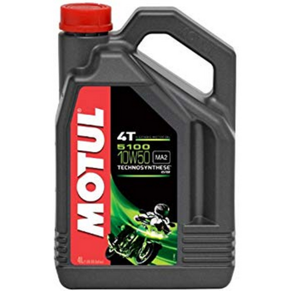 Motul 10W50 5100 4T (4L) JASO MA2 масло моторное! для мотоциклов API: SM, Technosynthese