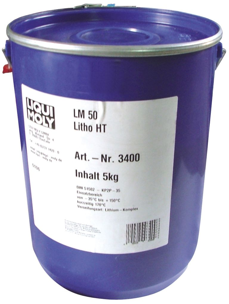 LiquiMoly LM 50 Litho HT 5KG смазка высокотемпературная для ступиц подшипников !
