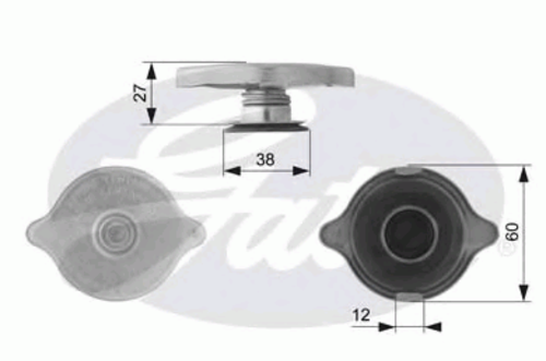 крышка расширительного бачка VW