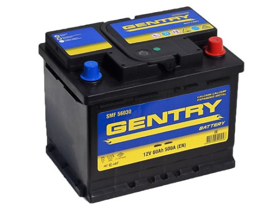 Автомобильные аккумуляторы GENTRY SMF560048