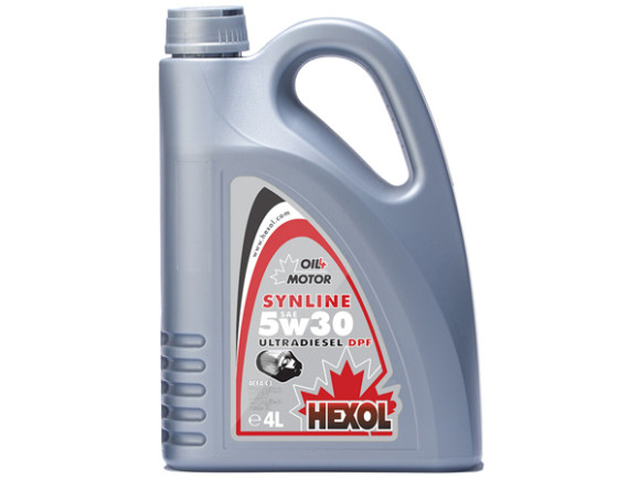 Моторные масла HEXOL HEXOL 5W30 SYNLINE ULTRADIESEL DPF/4