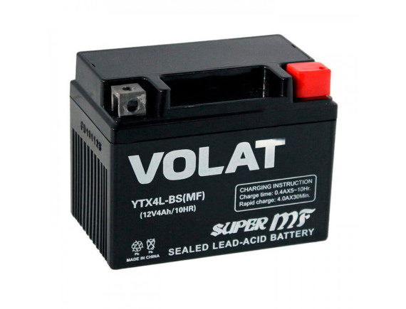 Автомобильные аккумуляторы VOLAT YTX4L-BS(MF)