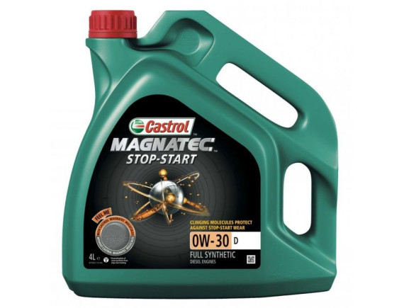 Моторные масла CASTROL CASTROL 0W30 MAGNATEC STOPSTART D/4