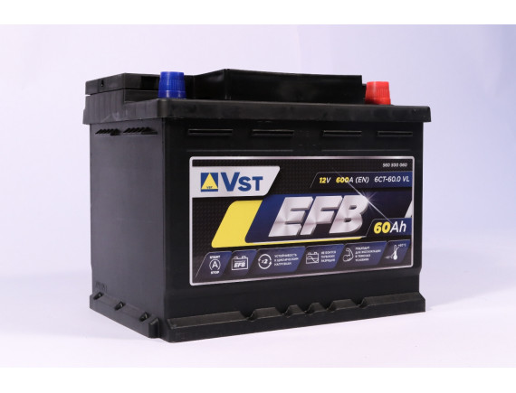 Автомобильные аккумуляторы VST 560900066
