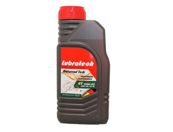 Моторные масла LUBRATECH LUBRATECH 10W40 MOTORRAD TECH 4T/1