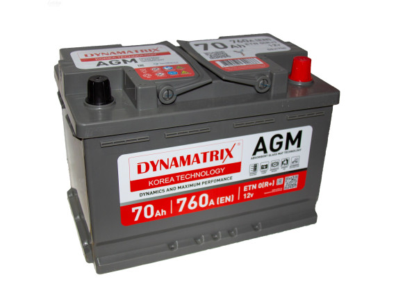 Автомобильные аккумуляторы DYNAMATRIX-KOREA DEK700