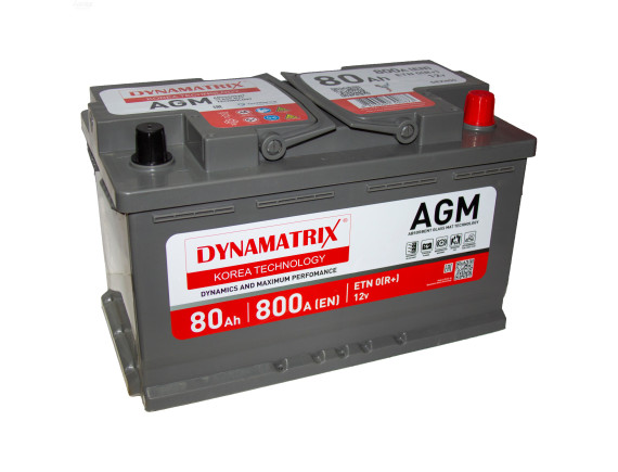 Автомобильные аккумуляторы DYNAMATRIX-KOREA DEK800