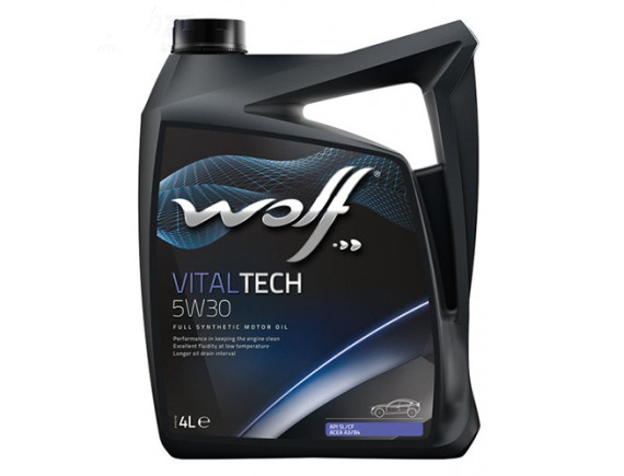 Моторное масло Wolf Vital Tech 5W-30 4л