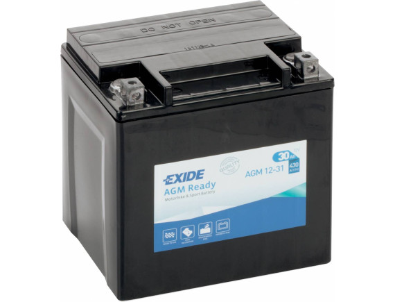 Мотоциклетный аккумулятор Exide AGM 12-31 (30 А·ч)