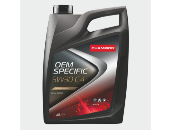 Моторное масло Champion OEM Specific C4 5W-30 4л
