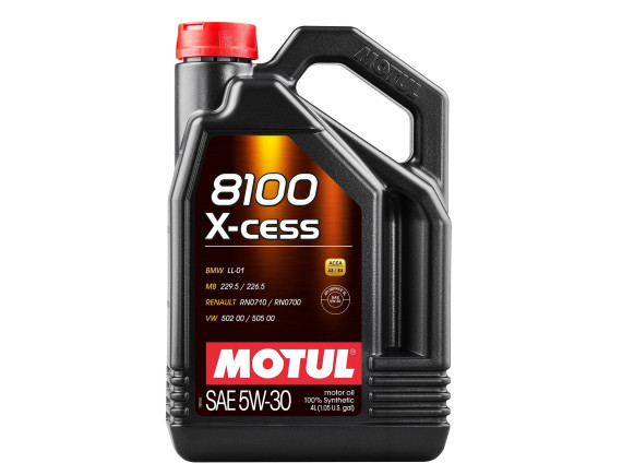 Моторное масло Motul 8100 X-cess 5W-30 4л