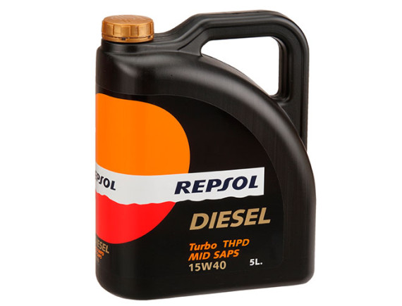 Моторное масло Repsol Diesel Turbo THPD MID SAPS 15W-40 5л