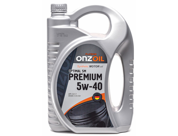Моторное масло Onzoil SAE 5W40 Optimal SM (4.5л)