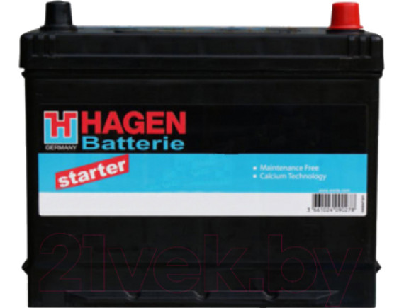Автомобильные аккумуляторы HAGEN 56001
