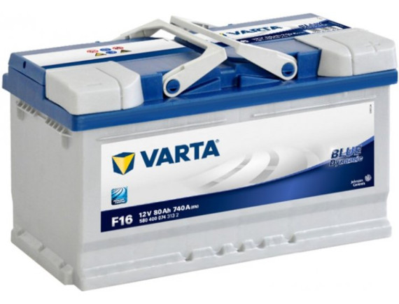 Автомобильные аккумуляторы VARTA 580400074