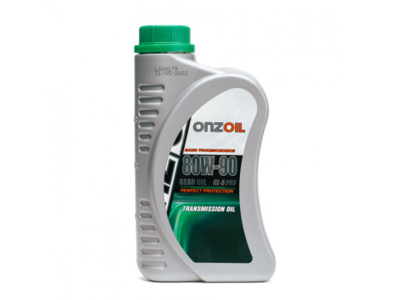 Трансмиссионные масла ONZOIL ONZOIL GEAR OIL 80W-90 GL-5 PRO 0,9L