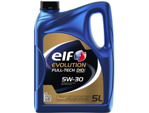 Моторные масла ELF ELF 5W30 EVOLUTION FULL-TECH DID/5