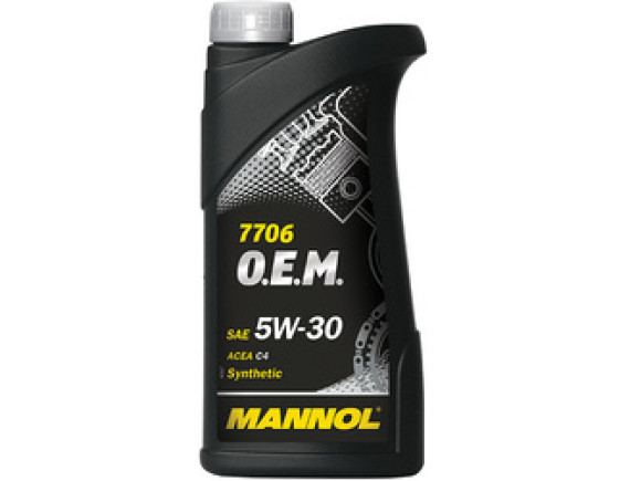 Моторное масло Mannol 7706 O.E.M. 5W-30 1л [MN7706-1]