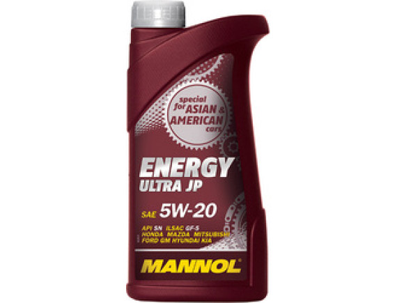 Моторное масло Mannol Energy Ultra JP 5W-20 API SN 1л