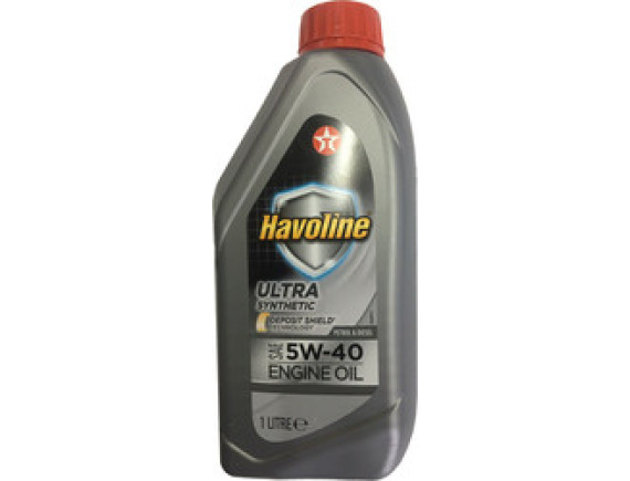 Моторное масло Texaco Havoline Ultra 5W-40 1л