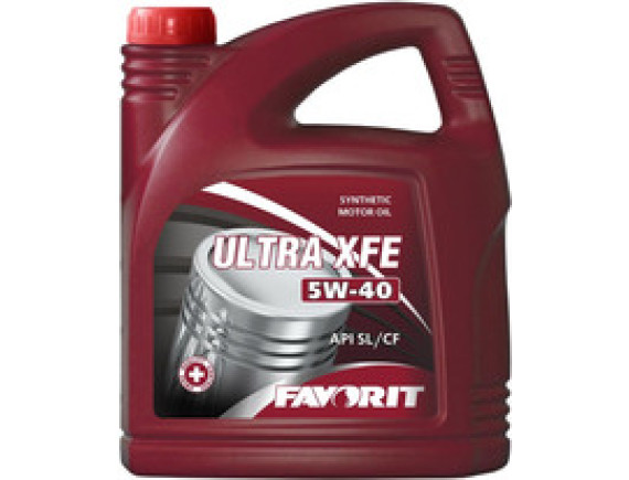 Моторное масло Favorit Ultra XFE 5W-40 5л
