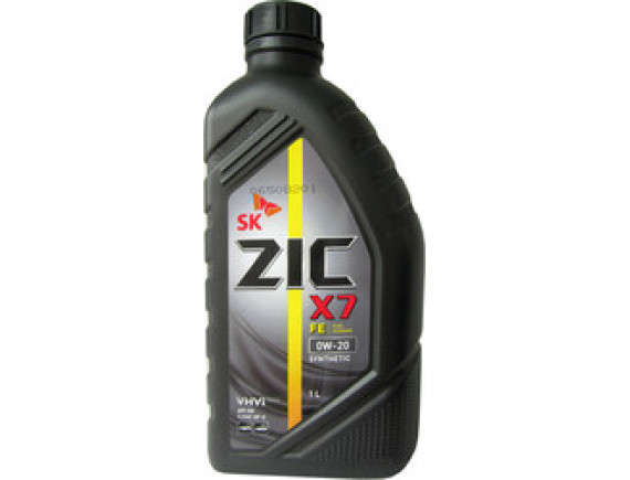 Моторное масло ZIC X7 FE 0W-20 1л