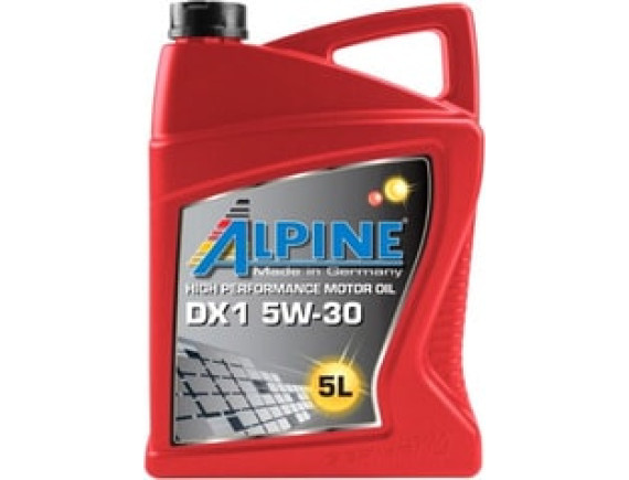 Моторное масло Alpine DX1 5W-30 5л