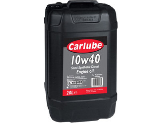Моторное масло Carlube 10W-40 Semi Synthetic Diesel 20л