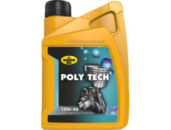 Моторное масло Kroon Oil Poly Tech 10W-40 1л
