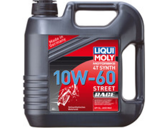 Моторное масло Liqui Moly Motorbike 4T Synth Street Race 10W-60 4л