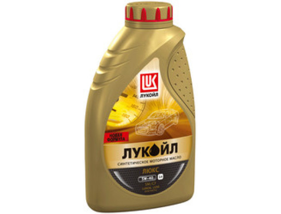 Моторное масло Лукойл Люкс cинтетическое API SM/CF 5W-40 1л