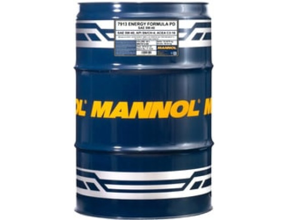 Моторное масло Mannol Energy Formula PD 5W-40 60л