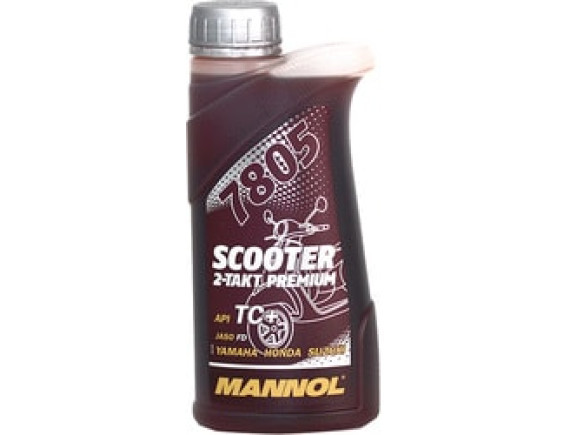 Моторное масло Mannol Scooter 2-Takt Premium 0.5л