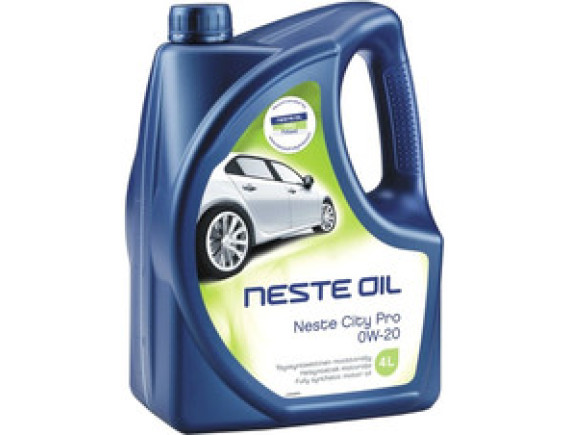 Моторное масло Neste Oil City PRO 0W-20 4л