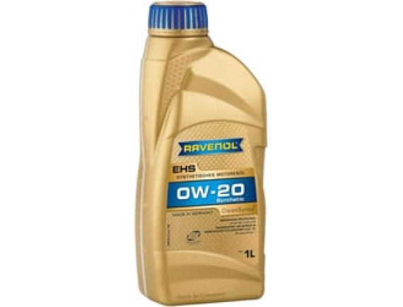 Моторное масло Ravenol EHS 0W-20 1л