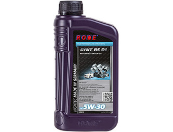 Моторное масло ROWE Hightec Synt RS D1 SAE 5W-30 1л [20212-0010-03]