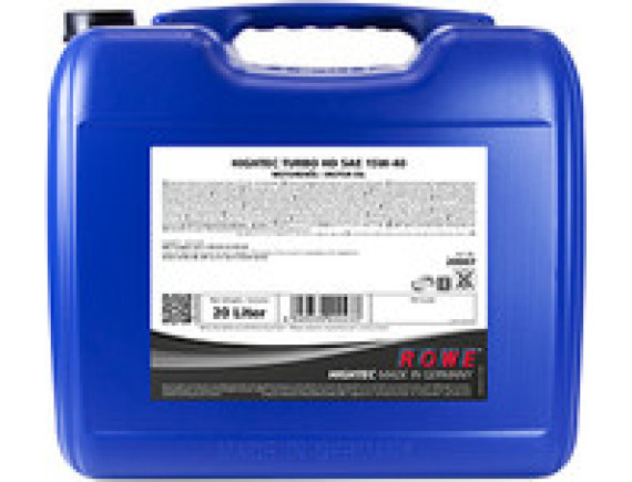 Моторное масло ROWE Hightec Turbo HD SAE 15W-40 20л [20007-0200-03]
