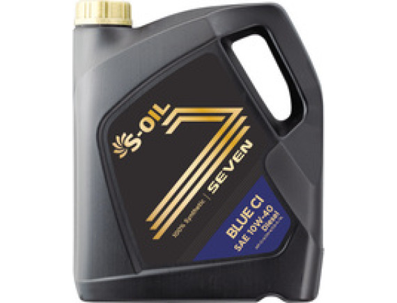 Моторное масло S-OIL SEVEN BLUE CI 10W-40 4л