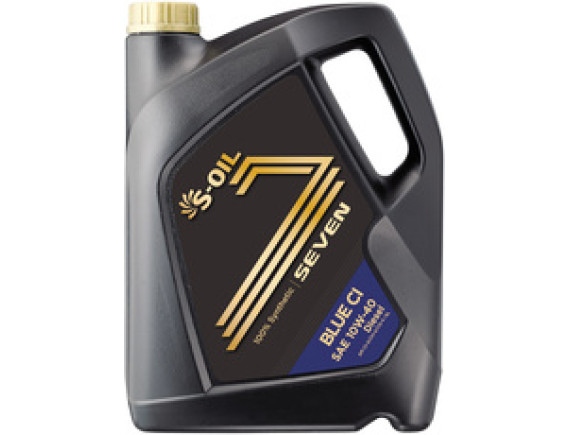 Моторное масло S-OIL SEVEN BLUE CI 10W-40 6л