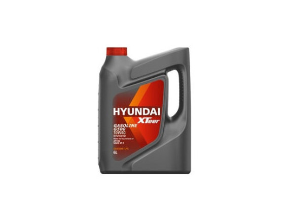 Моторное масло Hyundai Xteer Gasoline G500 10W-40 6л