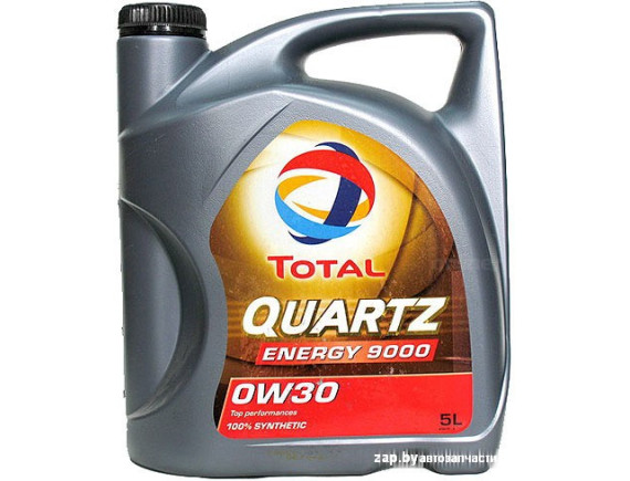 Моторное масло Total Quartz Energy 9000 0W-30 5л