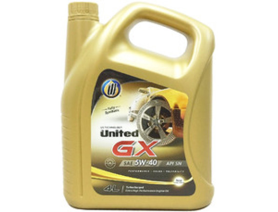 Моторное масло United Oil GX 5W-40 4л