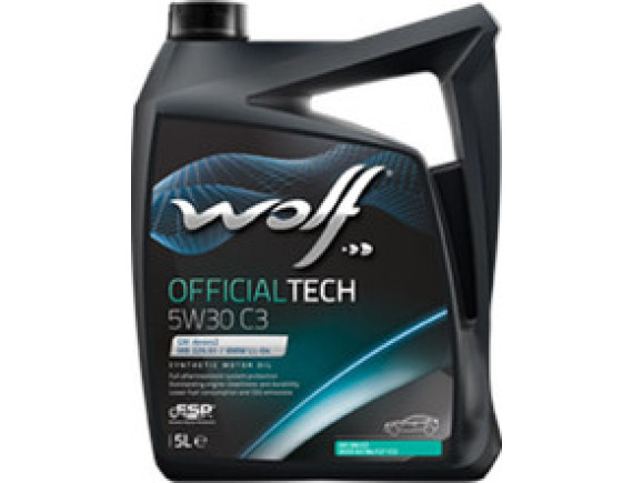 Моторное масло Wolf Official Tech 5W-30 C3 1л