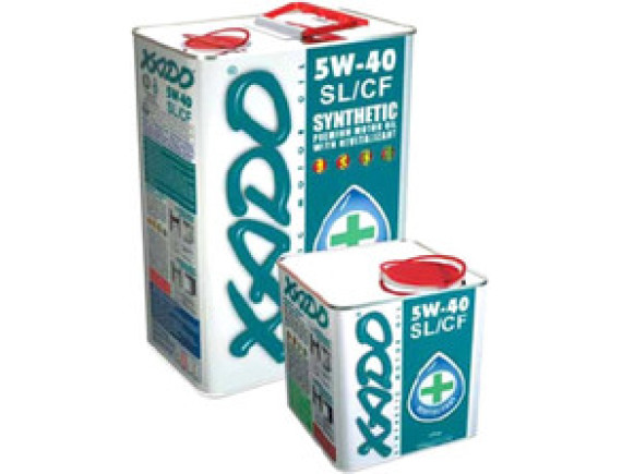 Моторное масло Xado Atomic Oil 5W-40 SL/CF 4л